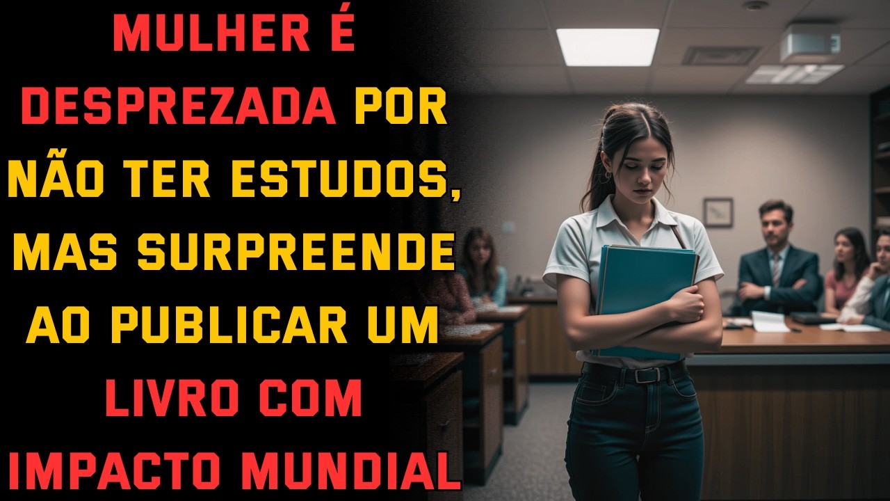 Mulher É Desprezada Por Não Ter Estudos, Mas Surpreende Ao Publicar Um Livro com impacto mundial...