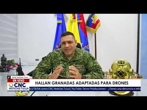 💣 🛑 Hallan depósito ilegal con explosivos adaptados para lanzamiento desde drones.