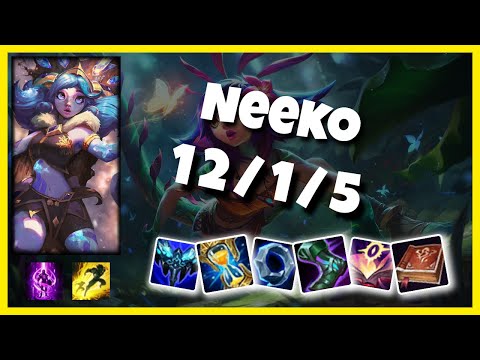 Neeko vs Talon Mid 11.5 Challenger Gameplay S11 (12/1/5) - EU