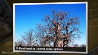 preview picture of video 'Planet Baobab Djchurch's photos around Gweta, Botswana (pictures of houses in gweta botswana)'