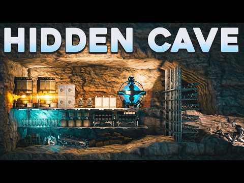 We Built the Smallest Ragnarok Cave in ARK PvP...