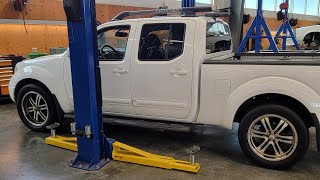 2007 Nissan Frontier with code P1764 and P1769 transmission solenoid replacement RE5R05A