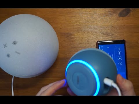 Registering, setting up with Wi-Fi, resetting and connecting via Bluetooth on Amazon Echo 4, Dot 4