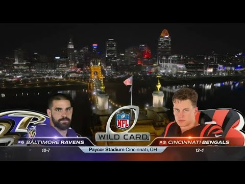NFL on NBC Intro/Theme 2023 AFC Wild Card | Ravens vs Bengals