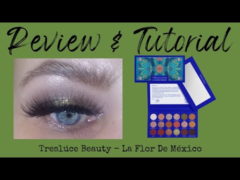 REVIEW & TUTORIAL | treslúce beauty: la flor de méxico palette | melissajackson07