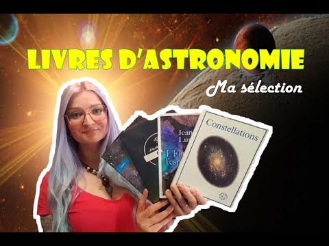 Présentation de mes livres d'astronomie