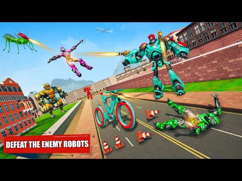 BMX Robot Car Game : Robot Game - Android GamePlay | Walk through a Game