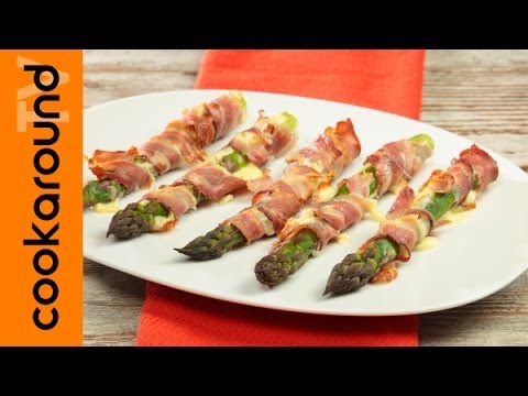 Asparagi golosi con formaggio e pancetta / Ricette