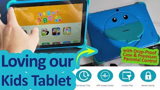 10" YOSATOO Kids Tablet Review, Best Tablet for Kids Montessori Software & Parental Controls