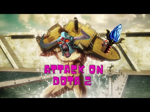 How to make Undying look like the Attack Titan - Eren Jaeger | Dota 2 Sea Server #Shorts