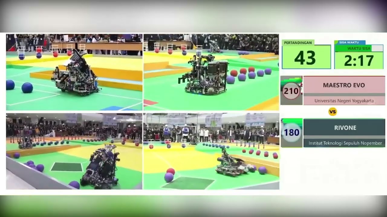 Robocon Indonesia 2024 Final Match