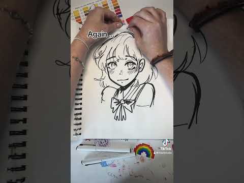 Finding your style is so hard 😭 something allways feels off #doodle #drawing #sketch #shorts#art