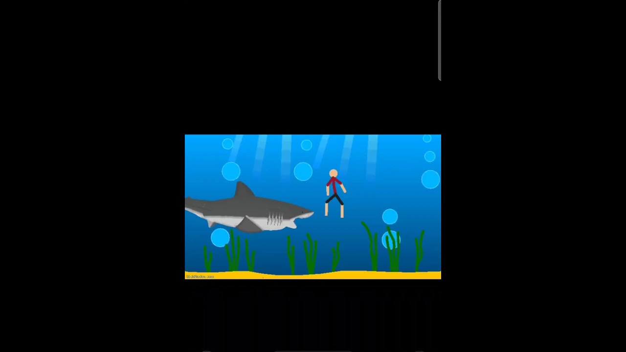 Lake shark#sticknodes#animation