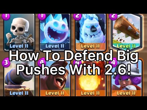 How To Defend Big Pushes With 2.6!