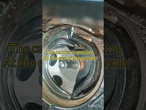 How to know a correct timing setting on your sewing machine #sewing #sewingequipment #fashion