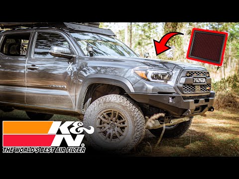 Is the K&N Air Filter Better Than Stock? Let's Find Out! K&N Filter vs Stock | Tacoma Air Filter