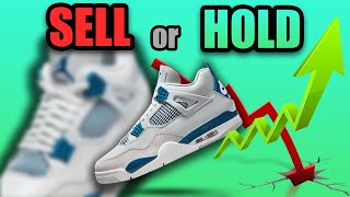 Should You SELL or HOLD The Jordan 4 Military Blue ?