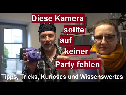 ⚠️Quick-Tipp #26: Instax 8 Mini Kamera Film einlegen – Geniale Sofortbildkamera für jede Party