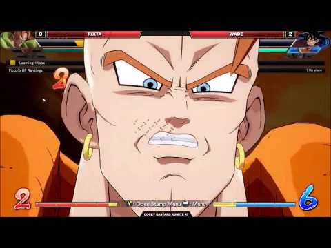 -DBFZ-  Rixta (Piccolo/A16/SSJGoku) Vs Wade (Hit/SSJGoku/GTGoku) Cocky Bastard Kumite 49