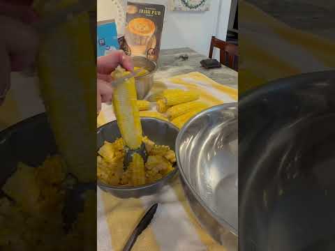 How To Freeze Fresh Corn #diy #garden