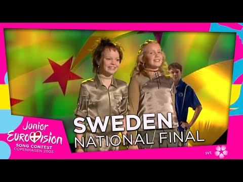 The Honeypies - Stoppa Mig - Sweden - National Final Performance - Junior Eurovision 2003