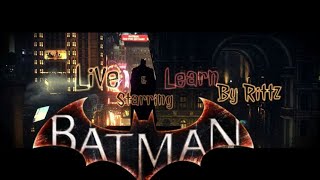 Batman "Live and Learn" By Rittz