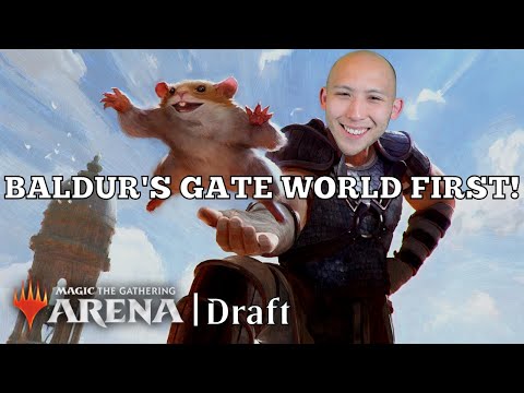 BALDUR'S GATE DRAFT WORLD FIRST! | Baldur's Gate Alchemy Draft | MTG Arena