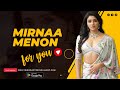 Alluring Mirnaa Menon ️‍ A Must Watch Video For Tamil Telugu And Malayalam Fans