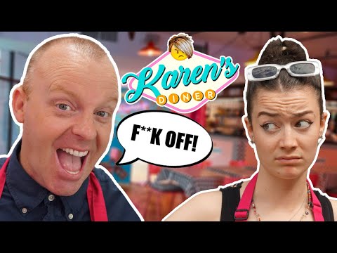 Tiny Tim Works At The World's RUDEST Restaurant - Karen's Diner