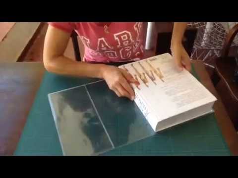 Como encapar livros e cadernos