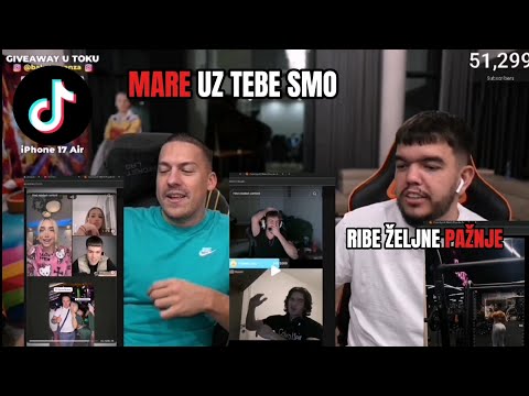 BAKA I DELIĆ PODRZALI MARKA FILIPOVICA U TIK TOK DRAMI*Reakcija na presmesne Tik Tokove*