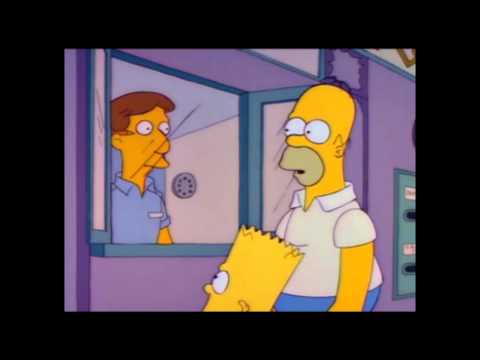 The Simpsons Homer Trying To Get Mr.Burns Mail