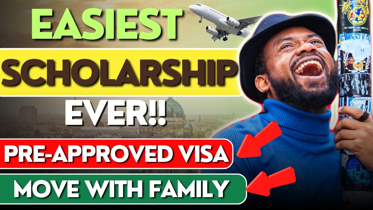 EASIEST SCHOLARSHIP EVER to Move Abroad with Your Family in 2025!