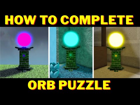 How To Complete The Orb Puzzle in Find The Markers | All Orb Locations Washable Kingdom | Roblox