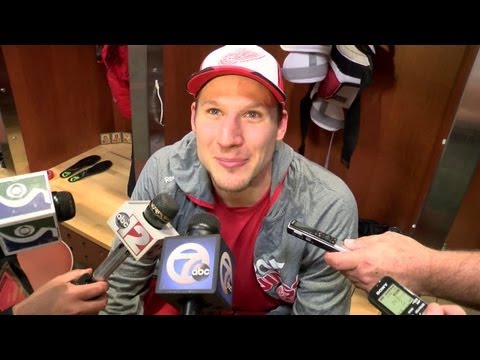 Brunner's OT winner evens Red Wings series with Ducks