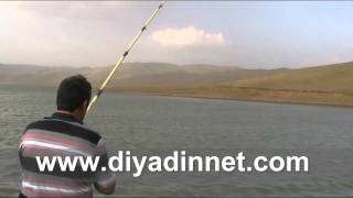 preview picture of video 'Ağrı Yazıcı Barajı, ramazan ayında amatör balıkçıların uğrak mekanı oldu'