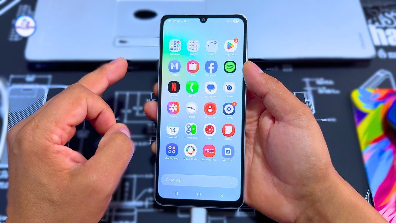 RESOLVIDO! Samsung A06 TRAVADO, NÃO LIGA, FICA SÓ NA LOGO!