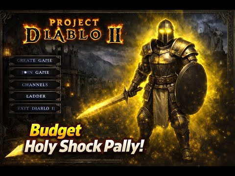 PD2 Holy Shock Sacrifice Budget Build Showcase