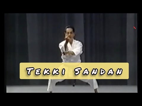 Tekki Sandan. Asai sensei