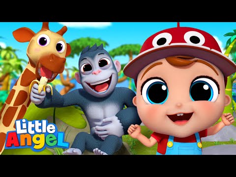 Quiet And Loud Animals | Baby John Sing Along | Little Angel Kids Songs And Nursery Rhymes