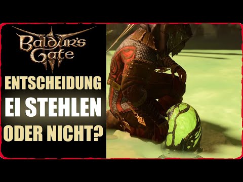 Baldur's Gate 3: Should I steal a Githyanki egg or not? Making the right decision in the Dame Est...