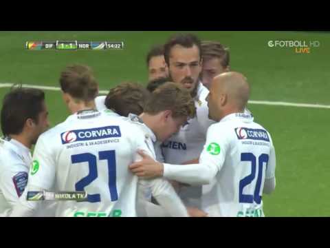Nikolas kvitteringsmål borta mot Djurgården