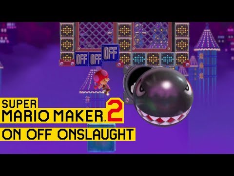 On Off Onslaught - Super Mario Maker 2