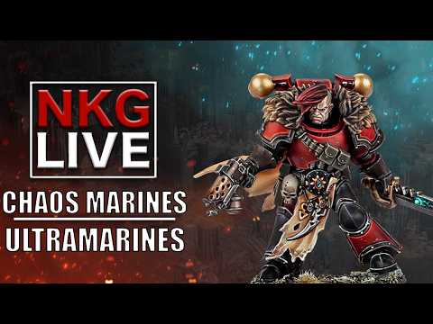 Renegade Warband VS Blade of Ultramar - Warhammer 40K Battle Report | NKG Live