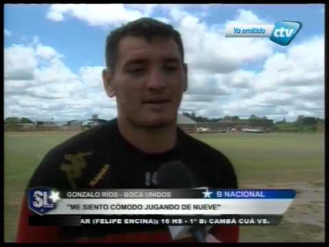 Gonzalo Rios   Boca Unidos 11 10 2012