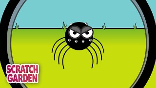 The Itsy Bitsy Spider | Nursery Rhyme Song | Scratch Garden