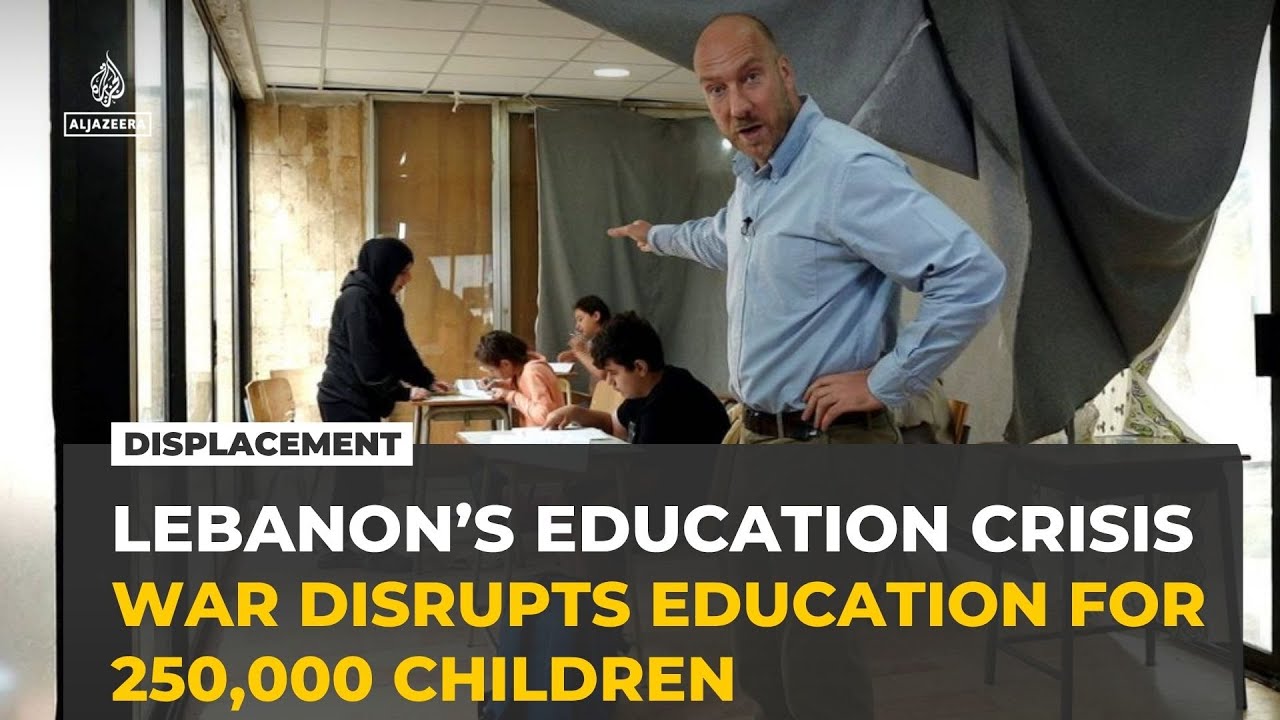Inside Lebanon’s education crisis amid displacement