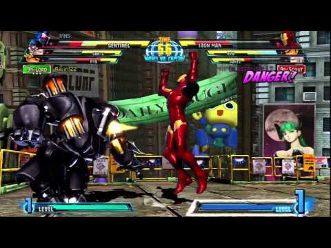 Marvel vs Capcom 3 Revin122 (Dante, Ryu, Sentinel) vs Da_L3Gacy_Of_LT (Dante, Ryu, Iron Man) part 4