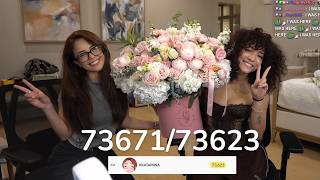 Valkyrae helps Cinna break Miyoung's all-time sub record for Cinnathon