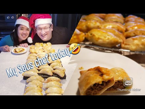 Hubby's request for Christmas!  Beef  Empanada| Flaky Dough Delicious|Home Cooking|Tess Cordell